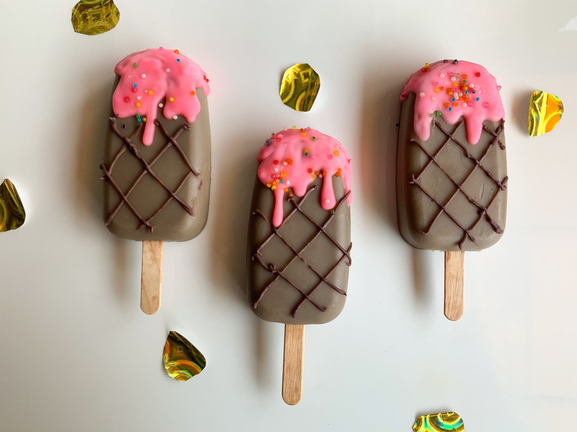 Chocolate Melted Icecream Popsicle Soap - THE SASS BAR