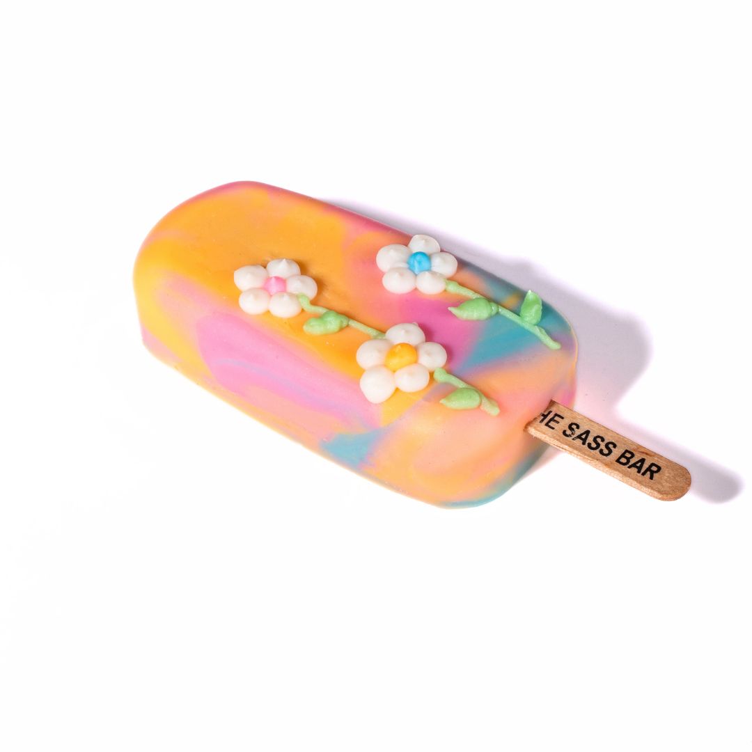 Gardenia Bloom Popsicle Soap