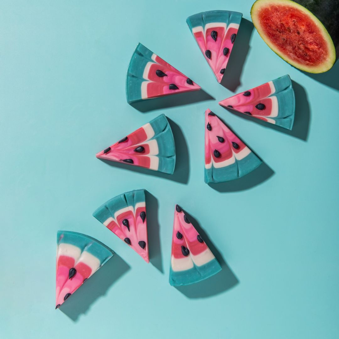 Watermelon Cake Soap