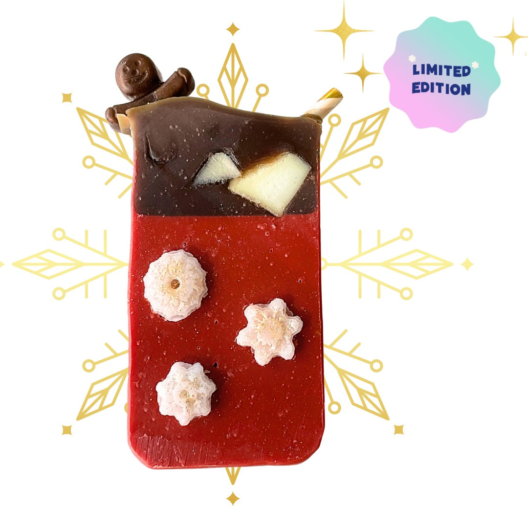 Gingerbread Hot Chocolate Soap
