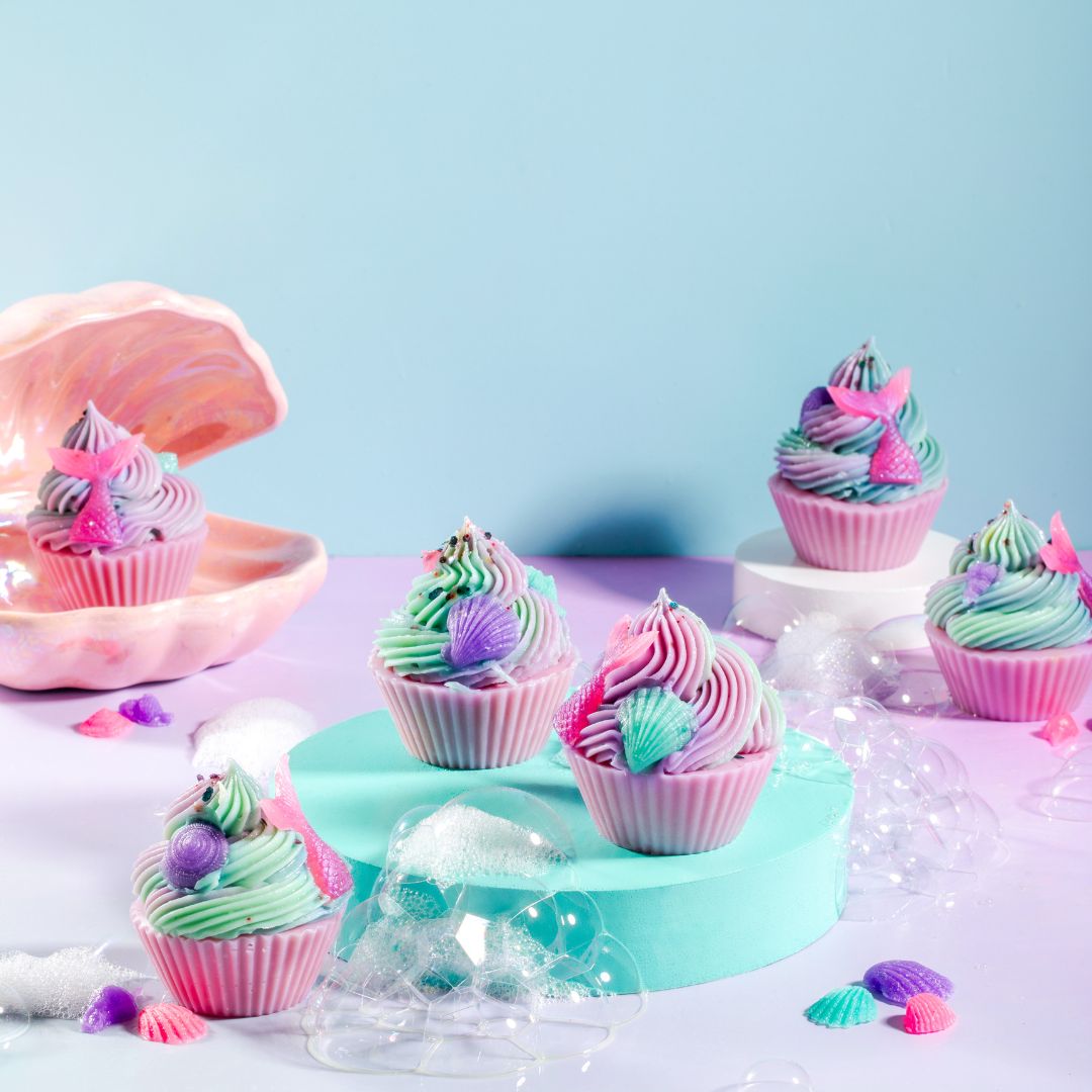 Mermaid Lagoon Cupcake Soap