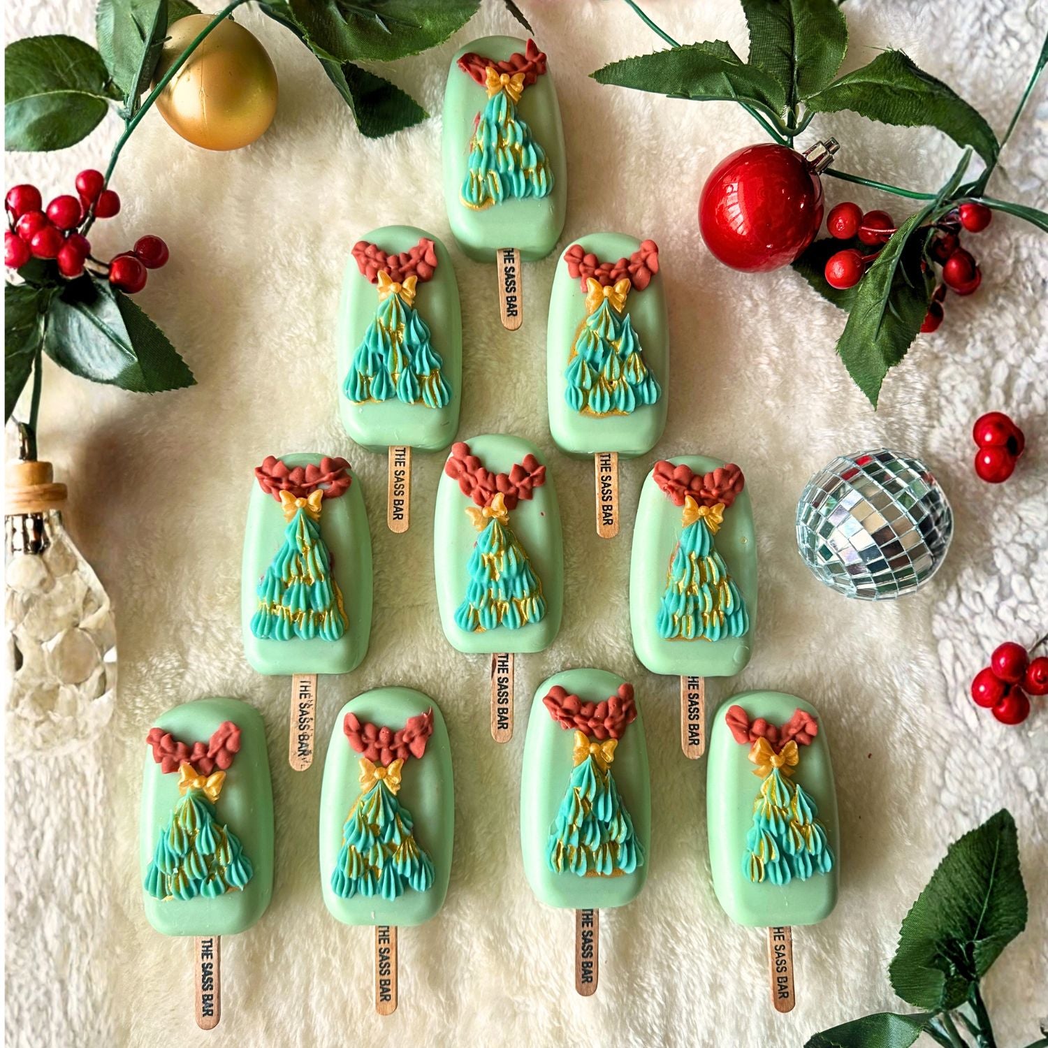 Merry Little Tree Popsicle