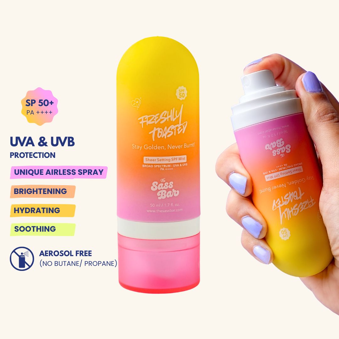 FRESHLY TOASTED Sheer Setting SPF Face & Body Mist - 50 ml