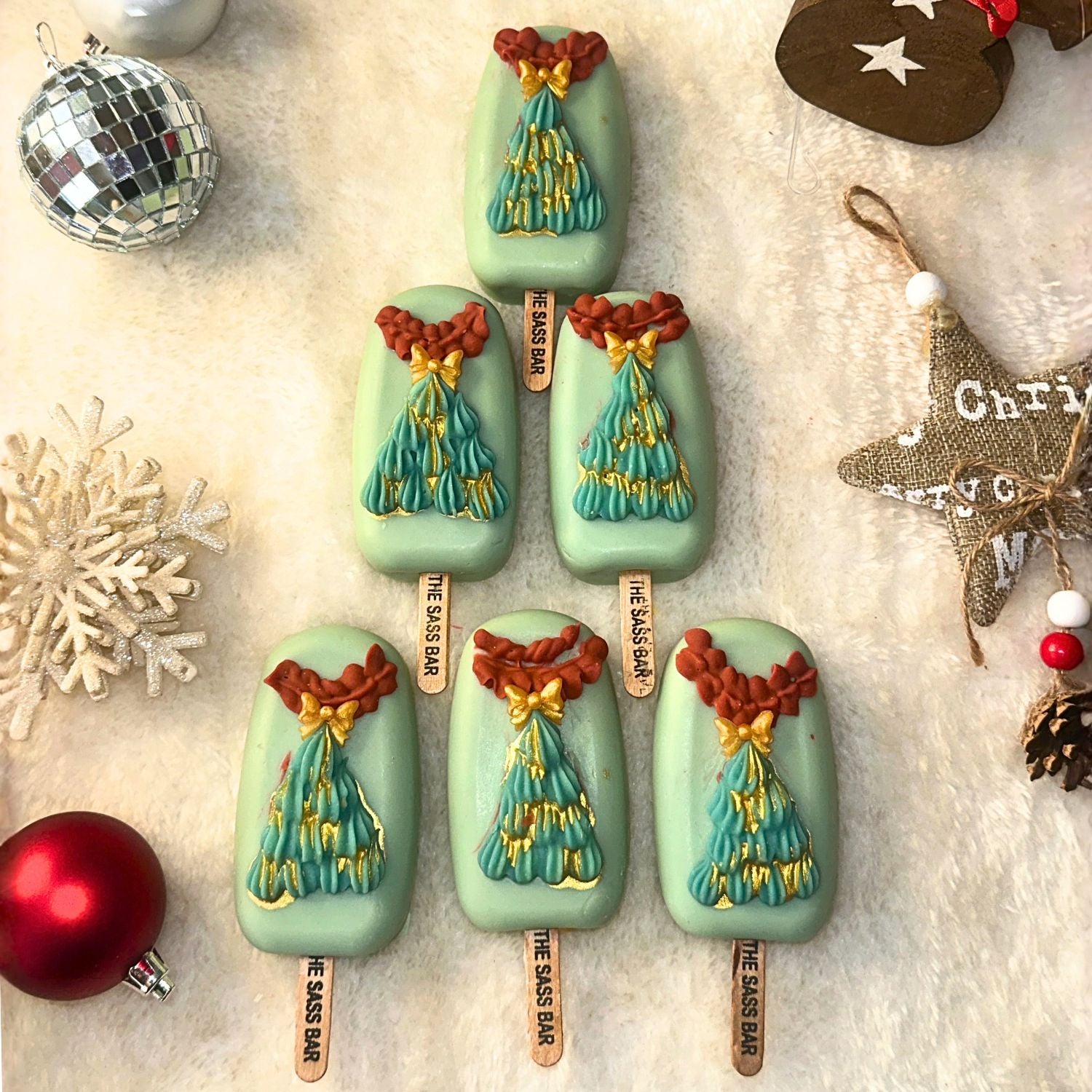 Merry Little Tree Popsicle