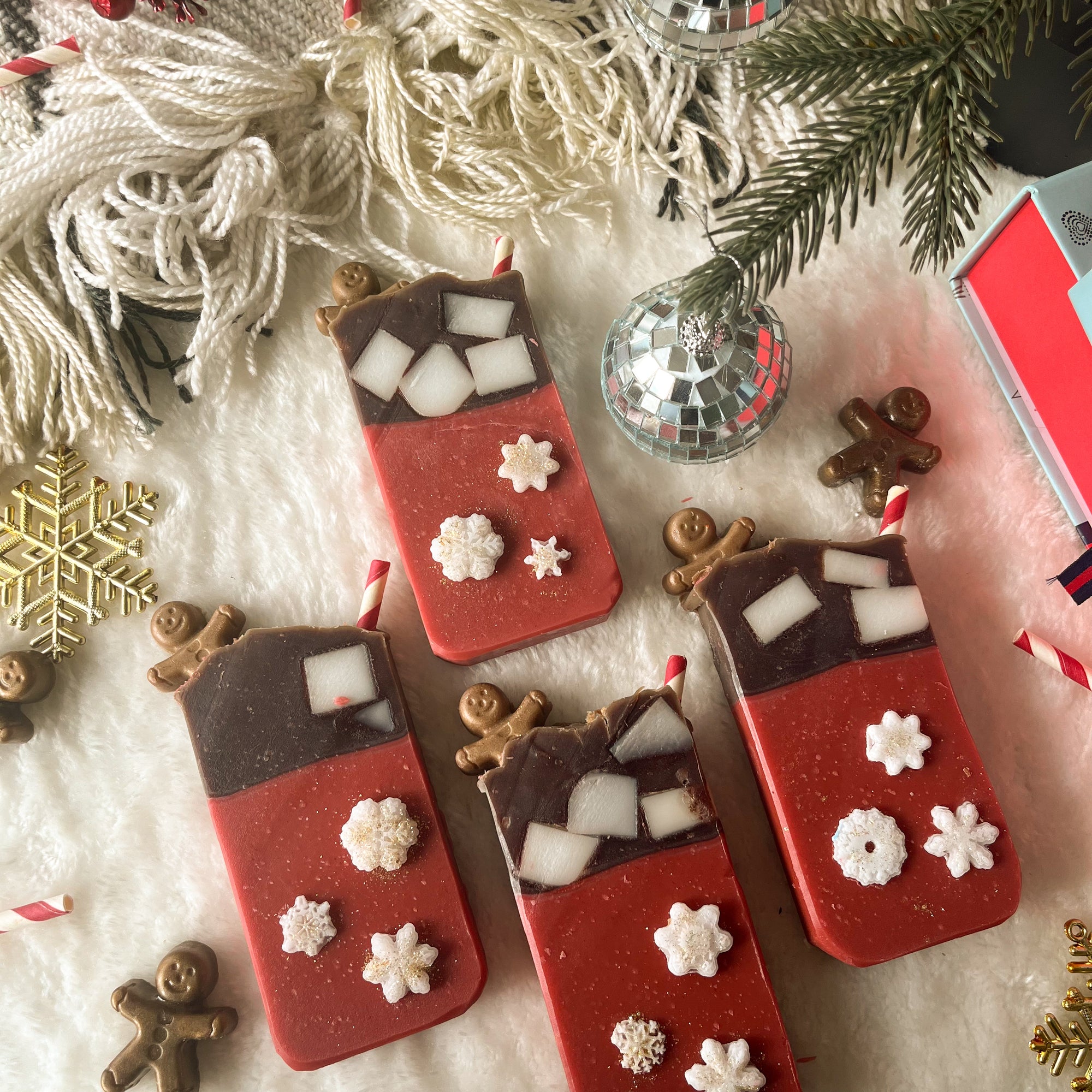Gingerbread Hot Chocolate Soap