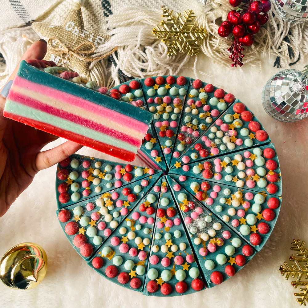 Christmas Carnival Cake Soap