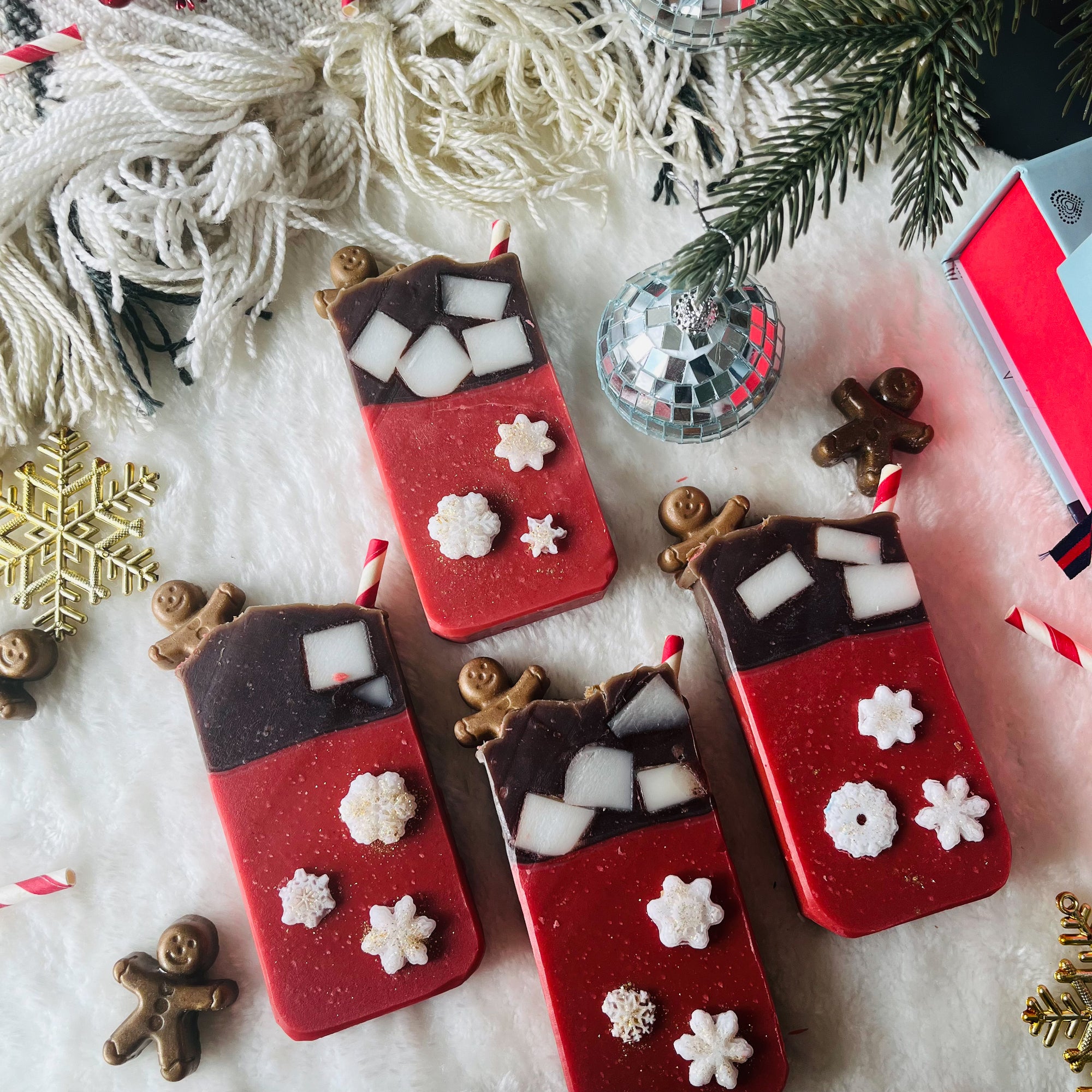 Gingerbread Hot Chocolate Soap