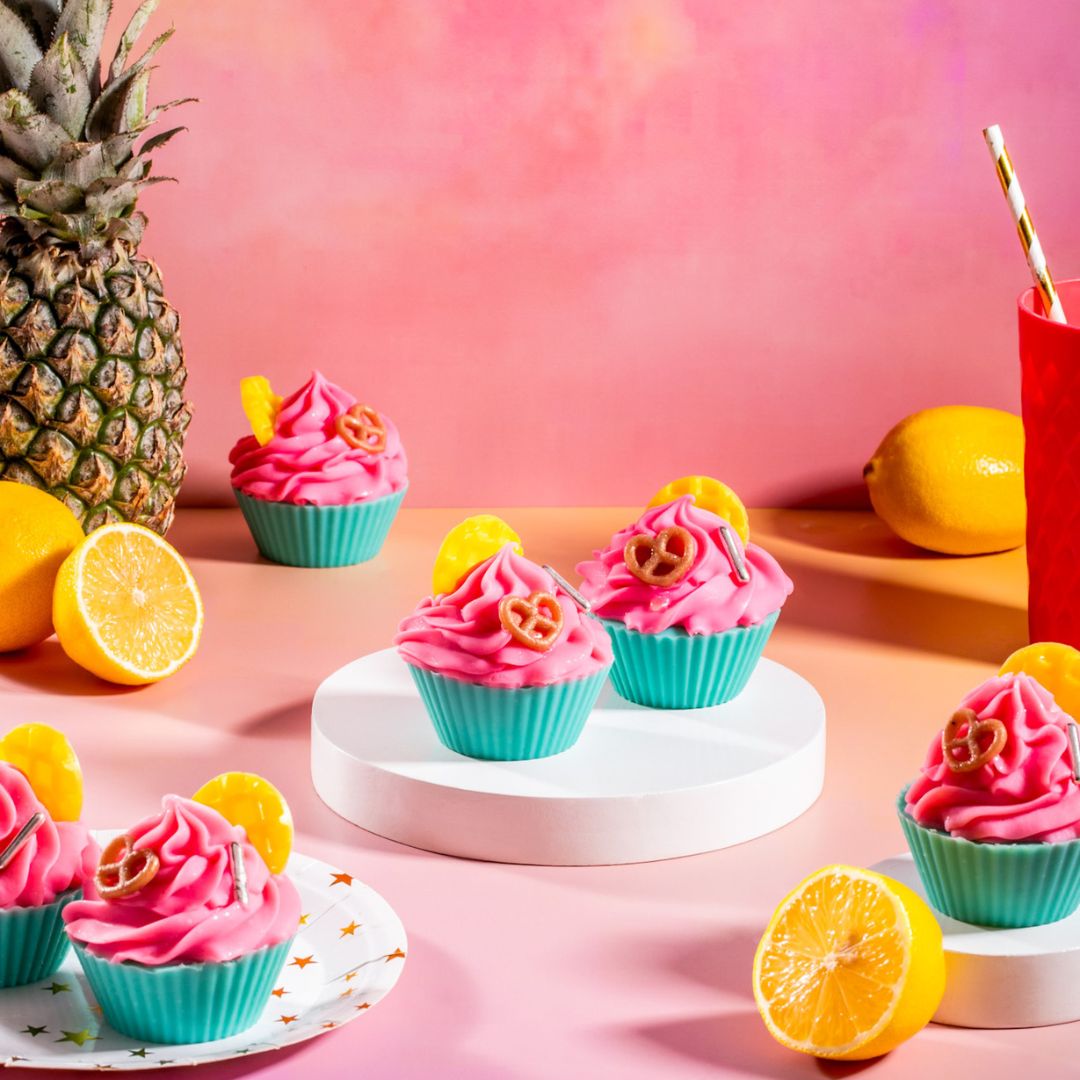 Lemonade Cupcake Soap