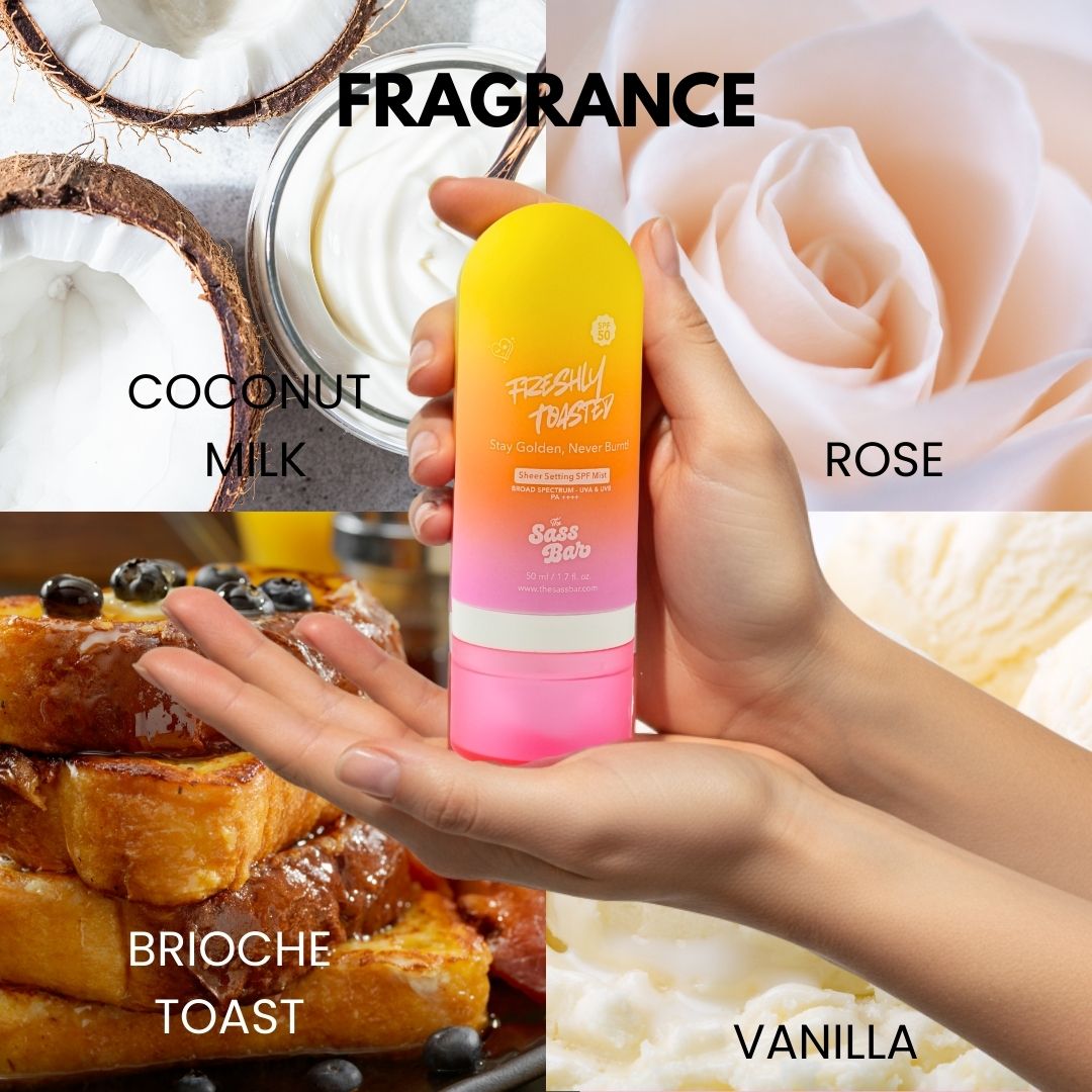 FRESHLY TOASTED Sheer Setting SPF Face & Body Mist - 50 ml
