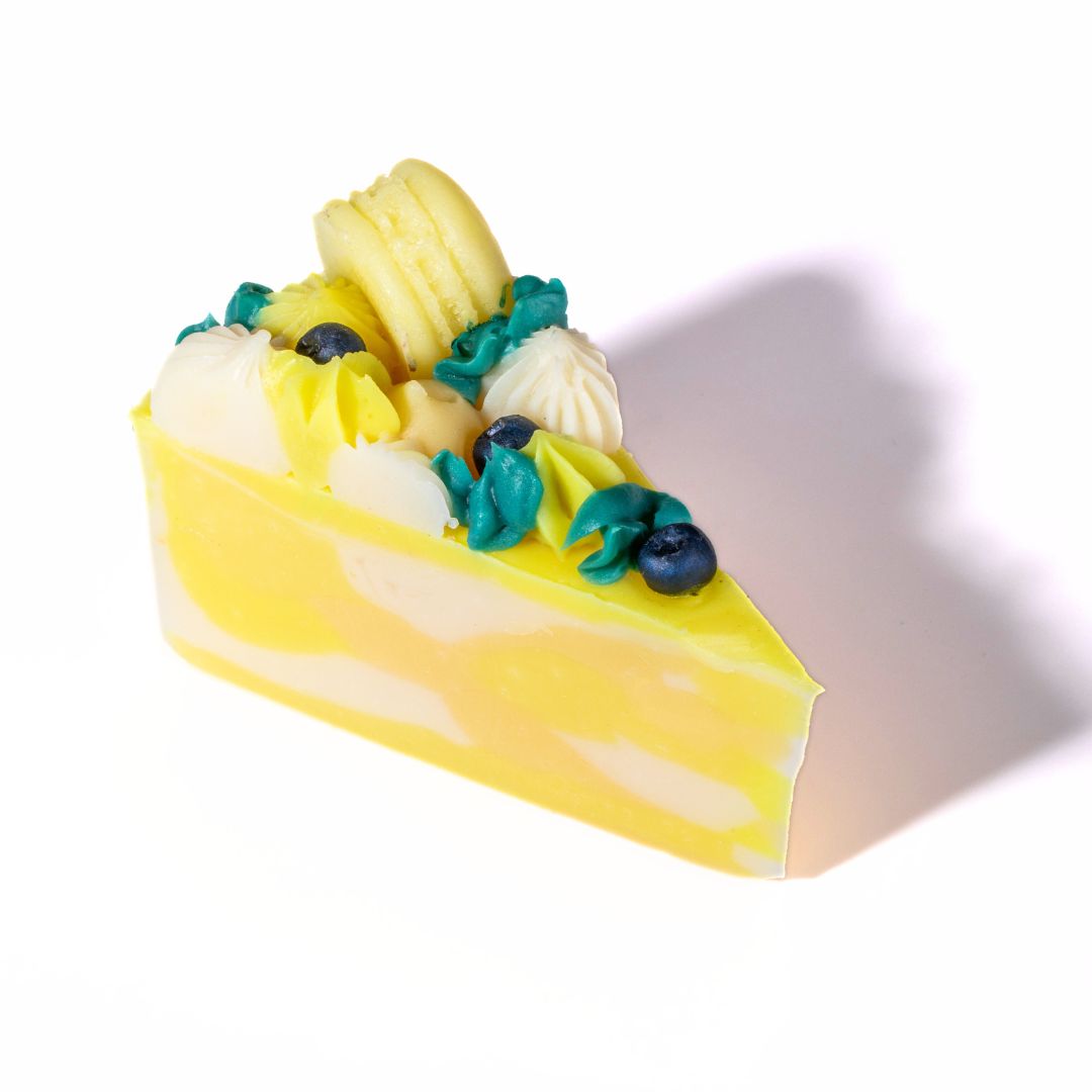 Lemon Blueberry Cake Soap