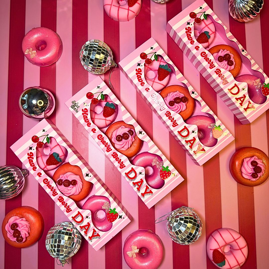 Cherry Berry Donut Box