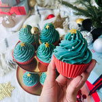 Christmas Carnival Tree Cupcake Soap
