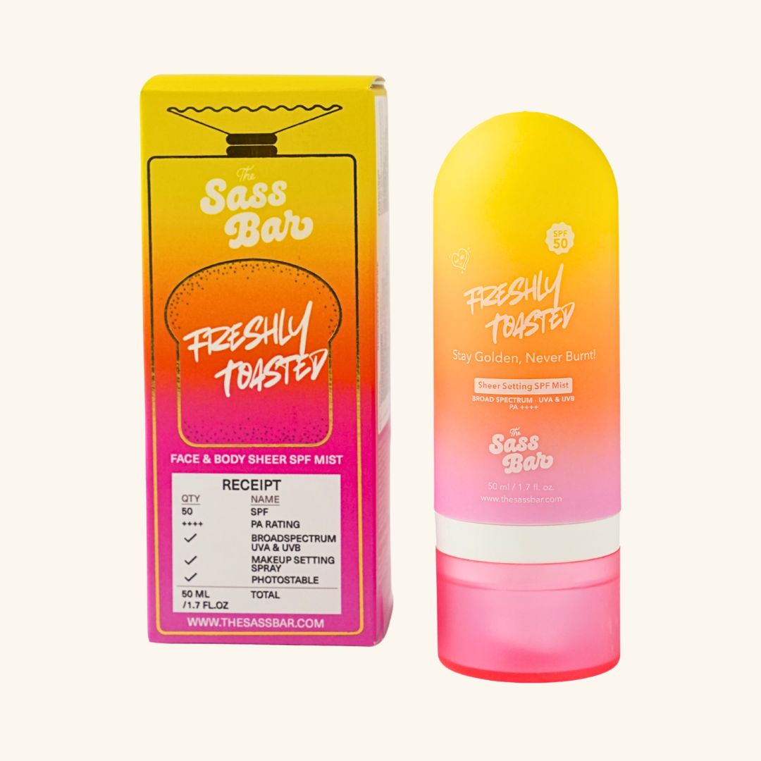 FRESHLY TOASTED Sheer Setting SPF Face & Body Mist - 50 ml