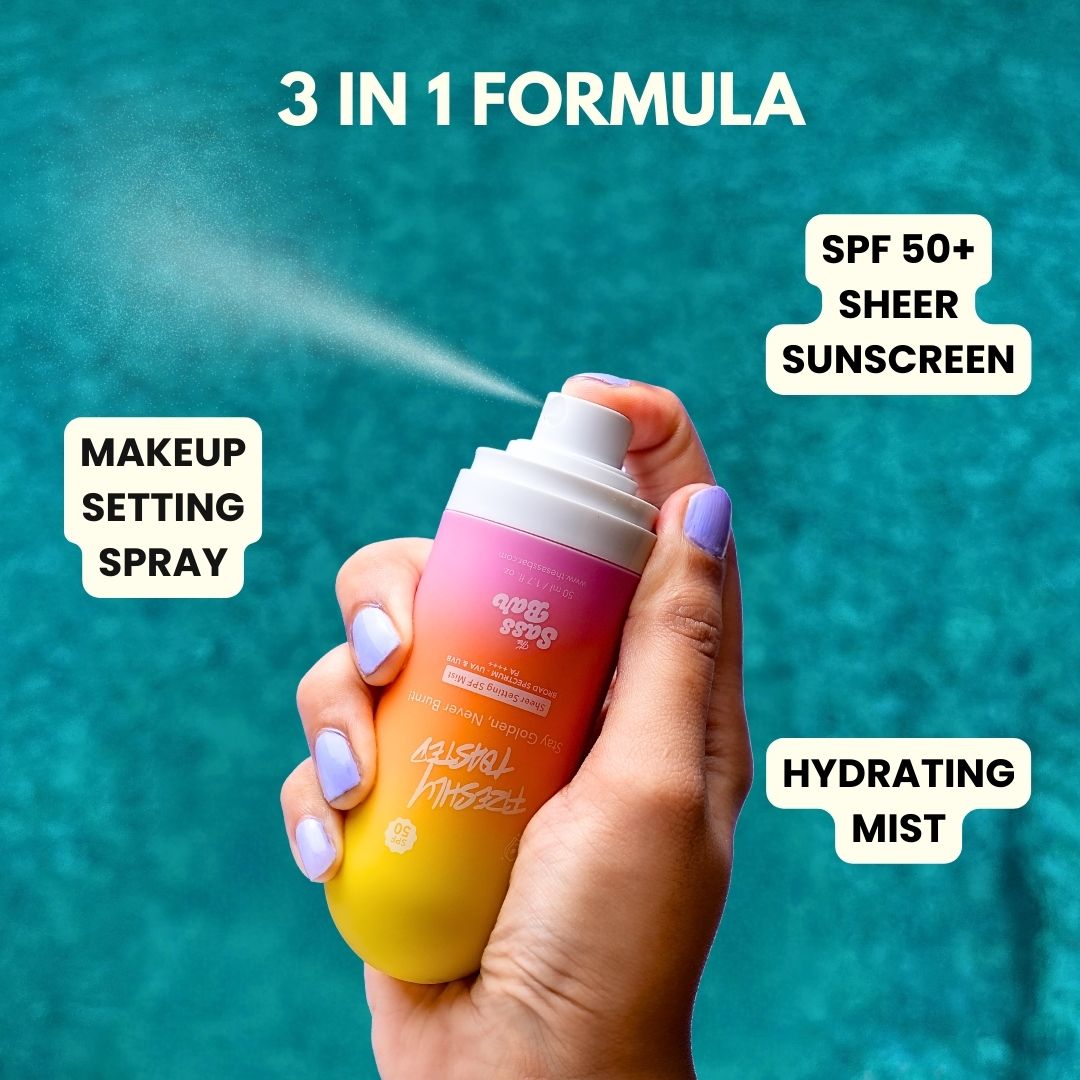 FRESHLY TOASTED Sheer Setting SPF Face & Body Mist - 50 ml