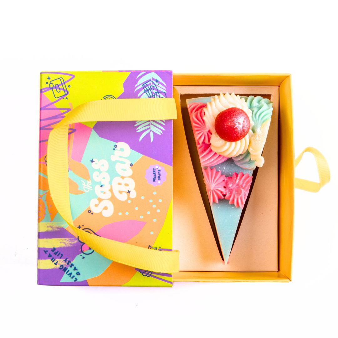 Retro Confetti Cake Soap