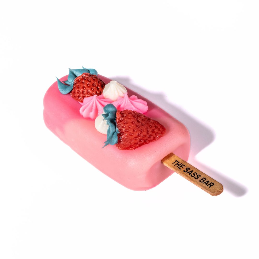 Strawberries N' Cream Popsicle Soap