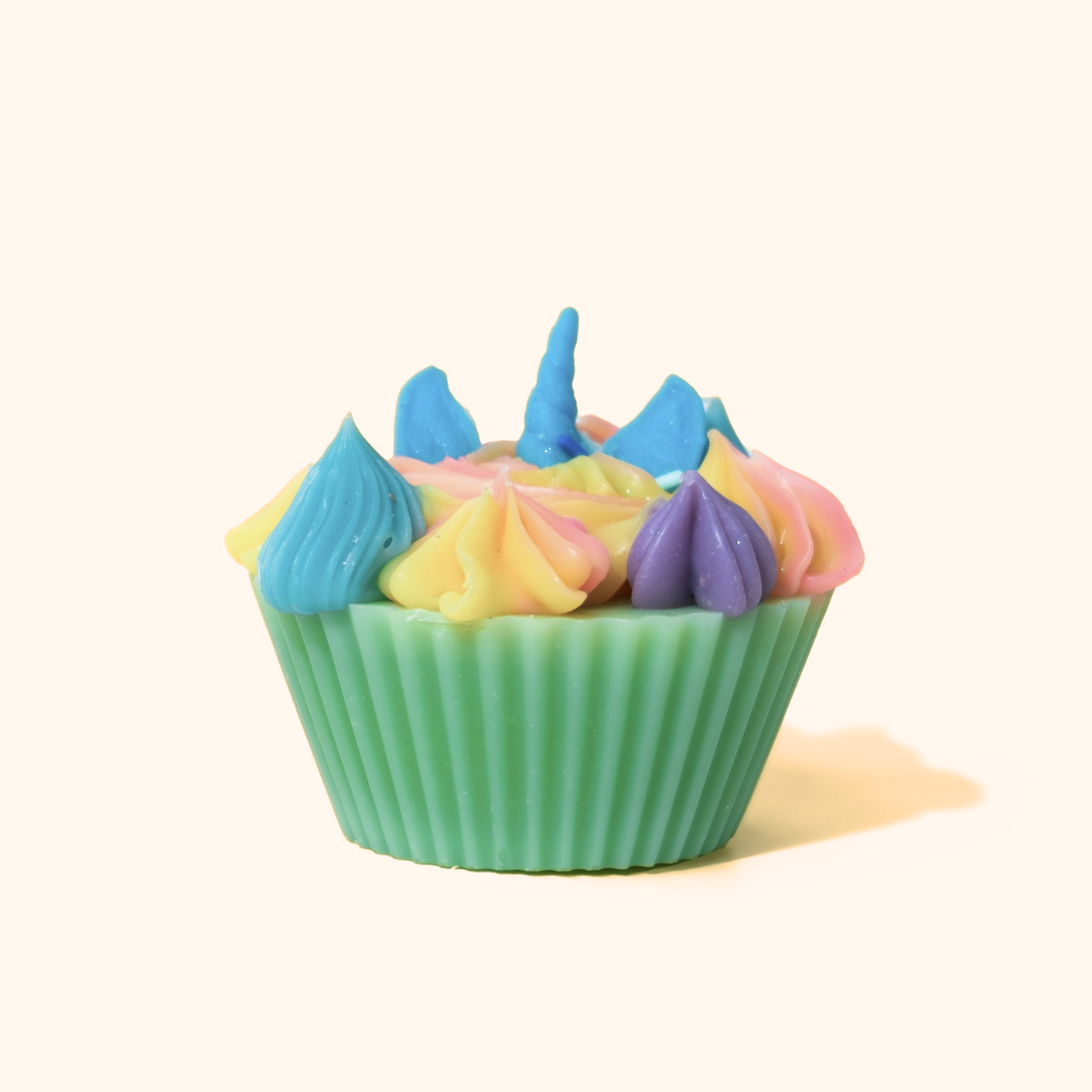 Rainbow Unicorn Cupcake Soap