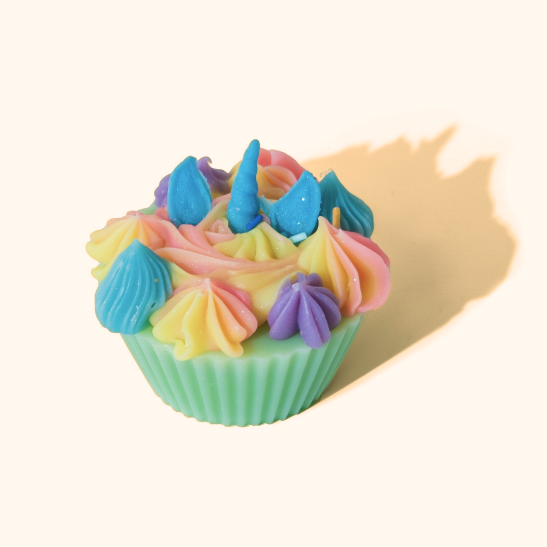 Rainbow Unicorn Cupcake Soap