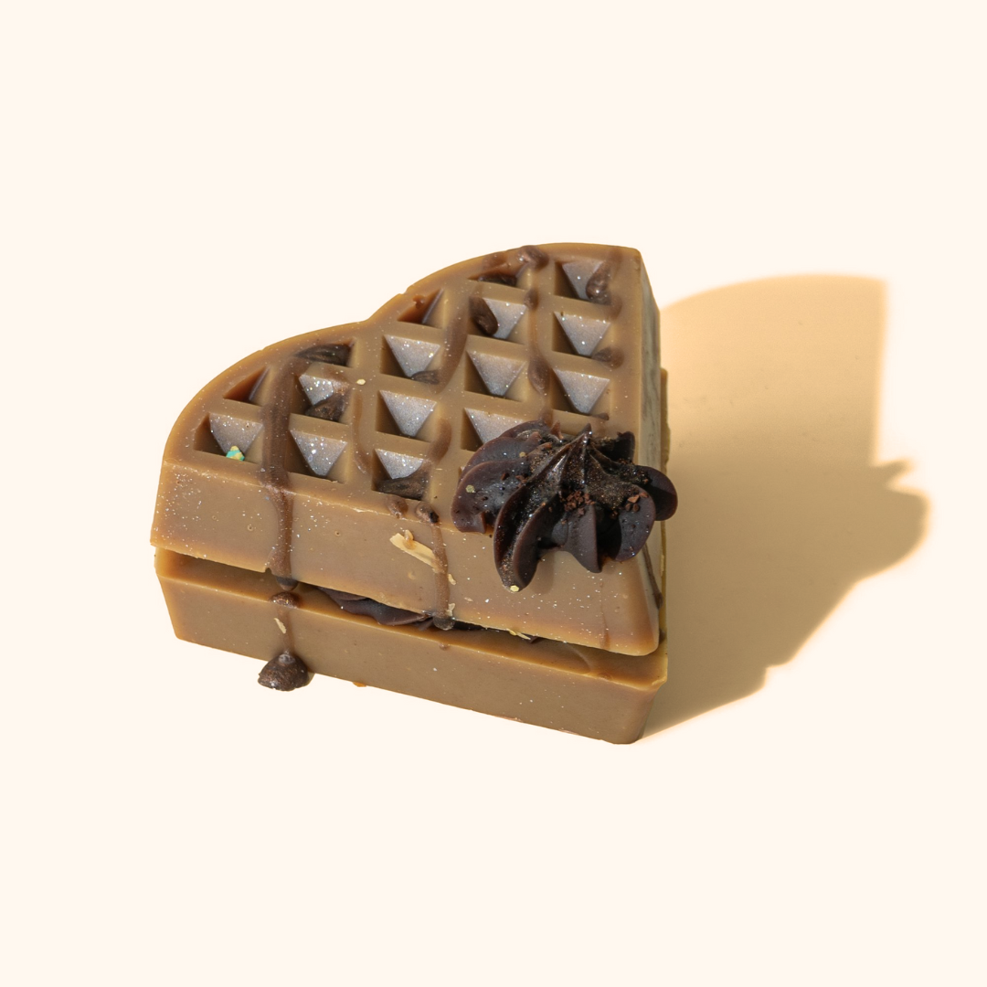Caramel Chocolate Waffle Soap