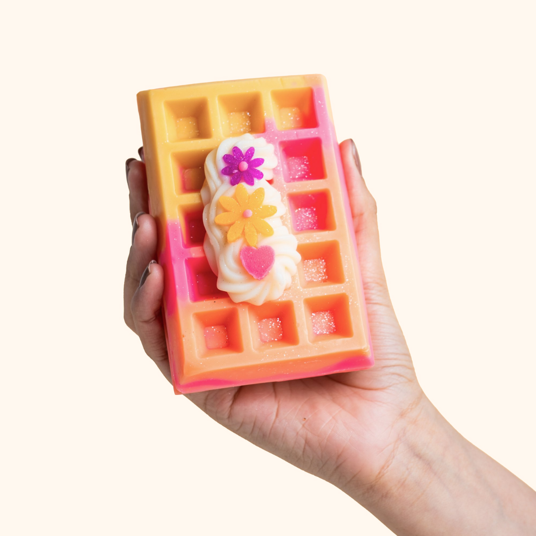 Love is in Air Waffle Soap