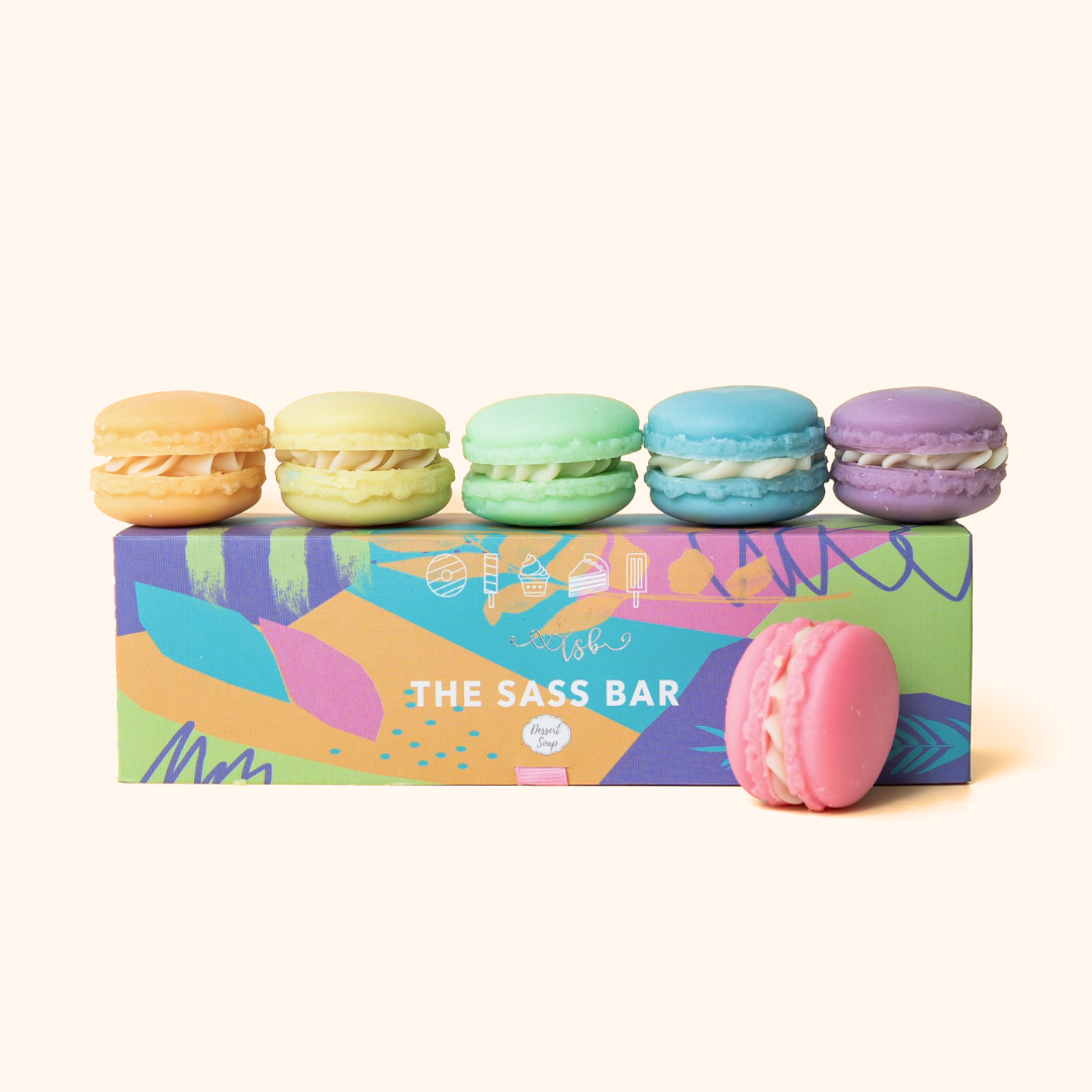 Macaron Soap Box (Set of 6)