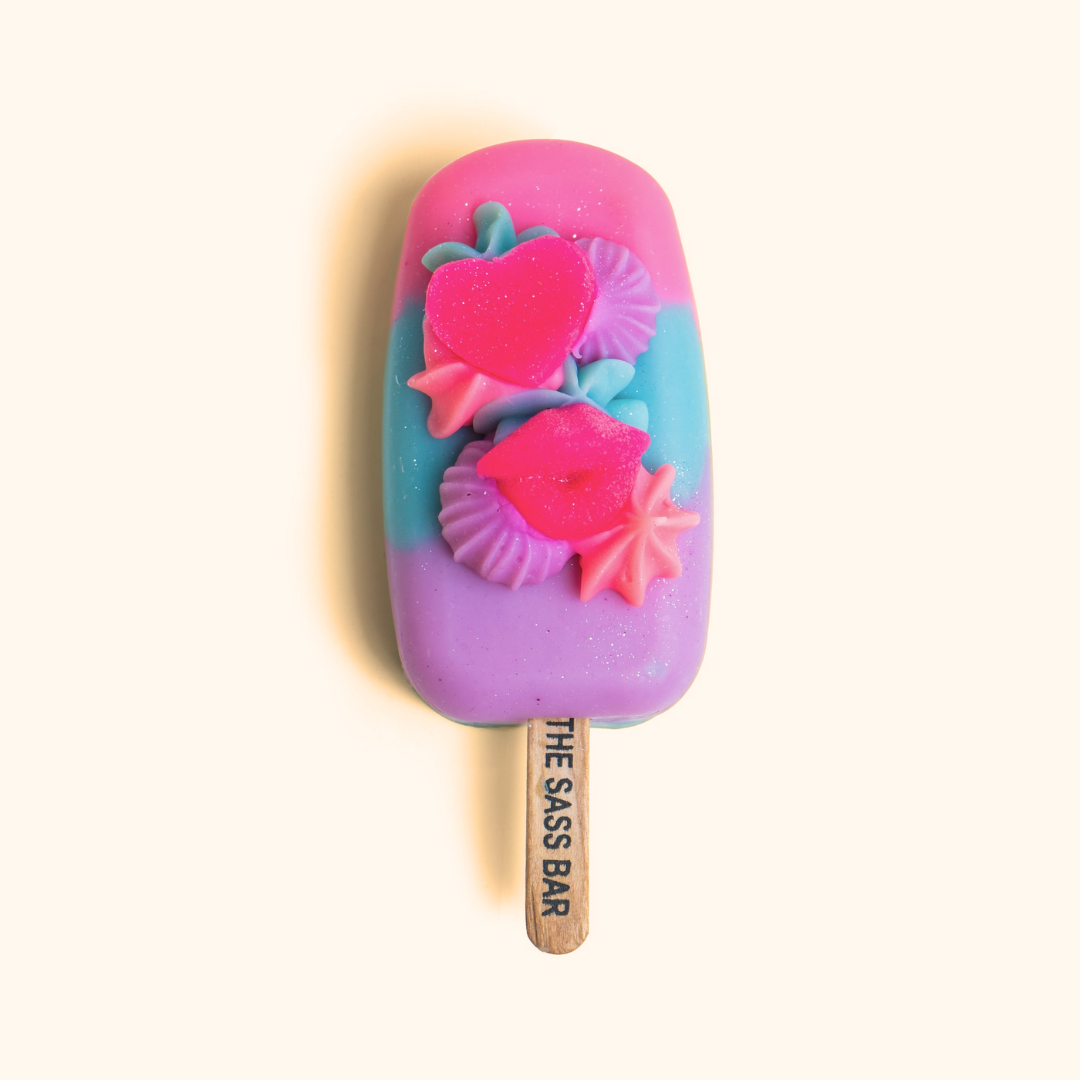 Flower Bomb Popsicle Soap