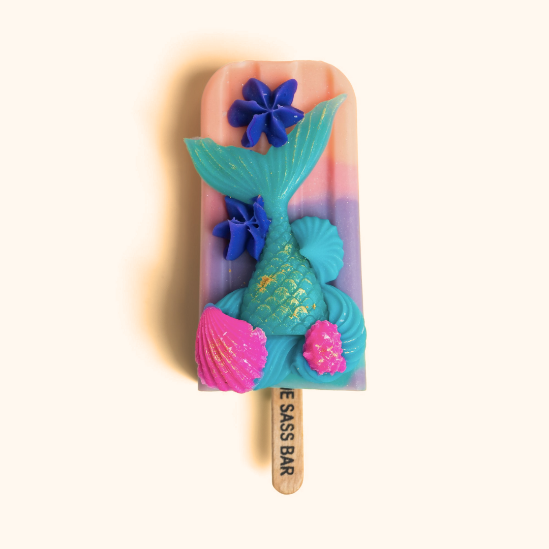 Seascape Mermaid Popsicle Soap