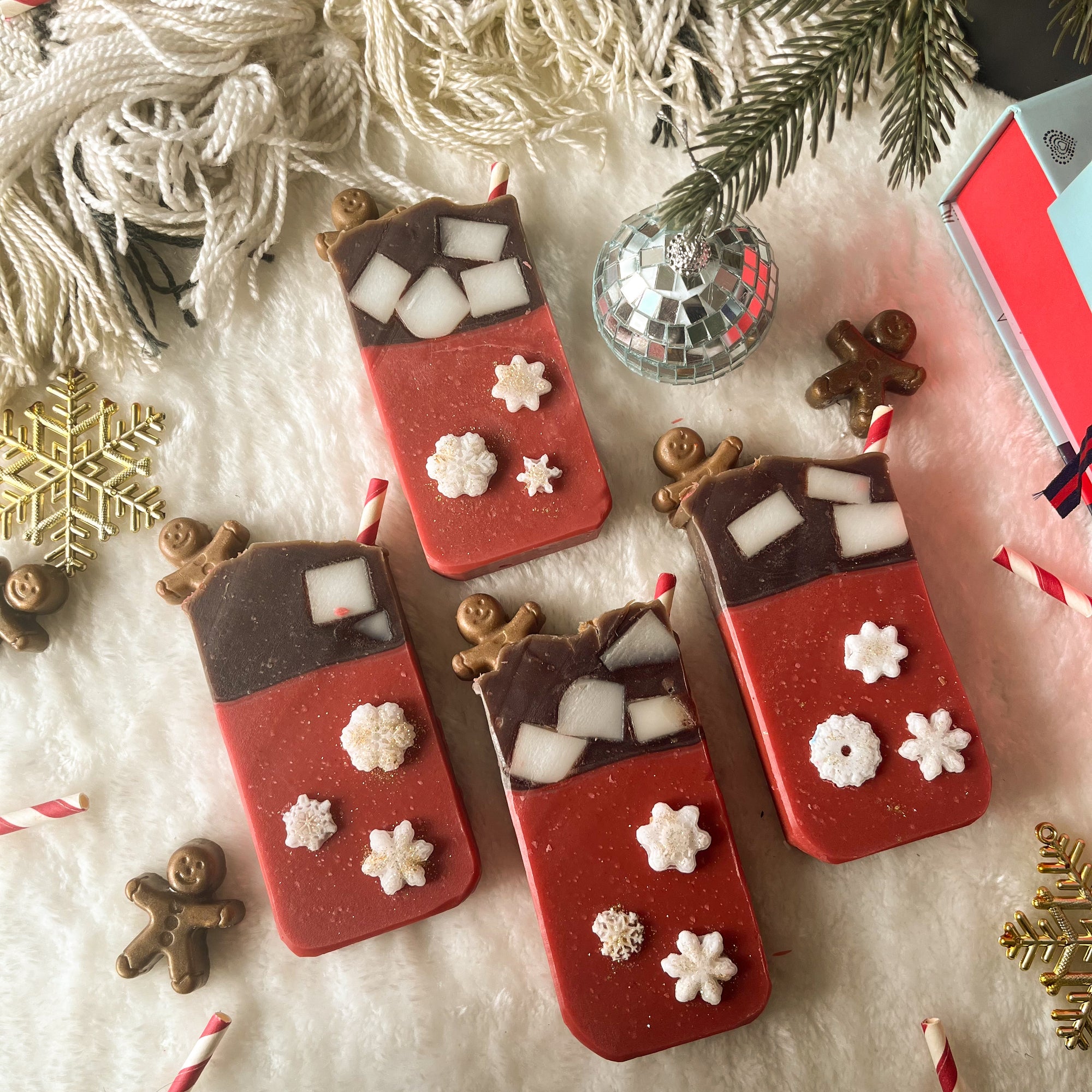 Gingerbread Hot Chocolate Soap