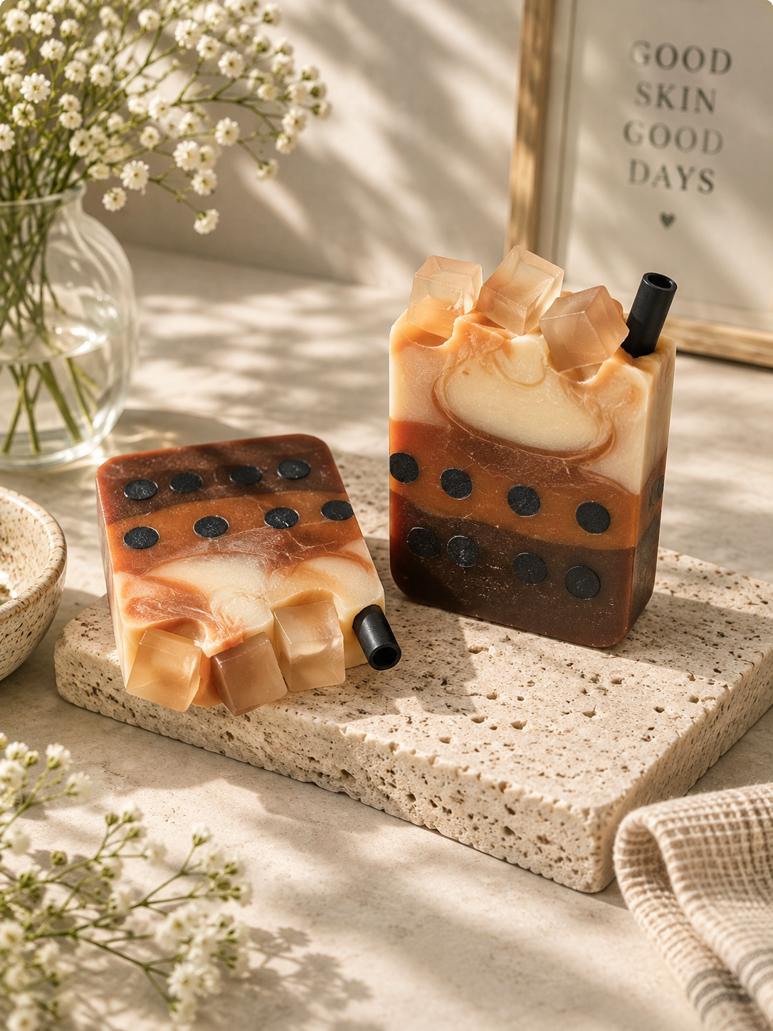 Thai Milk Tea Boba Soap