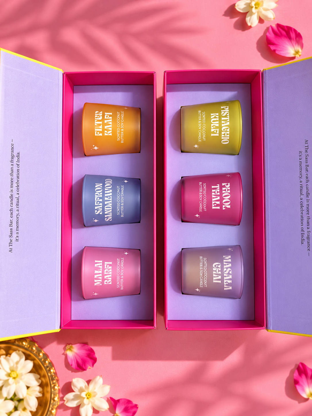 Smells Like India Candle Box (Set of 3)
