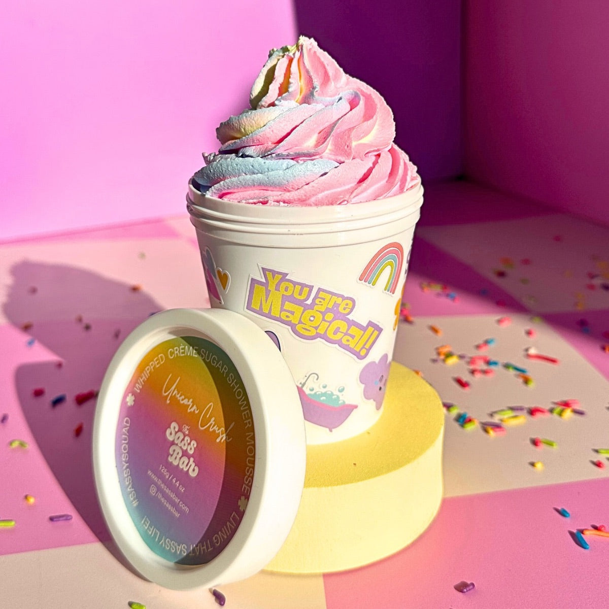 Unicorn Crush Whipped Crème Sugar Shower Mousse
