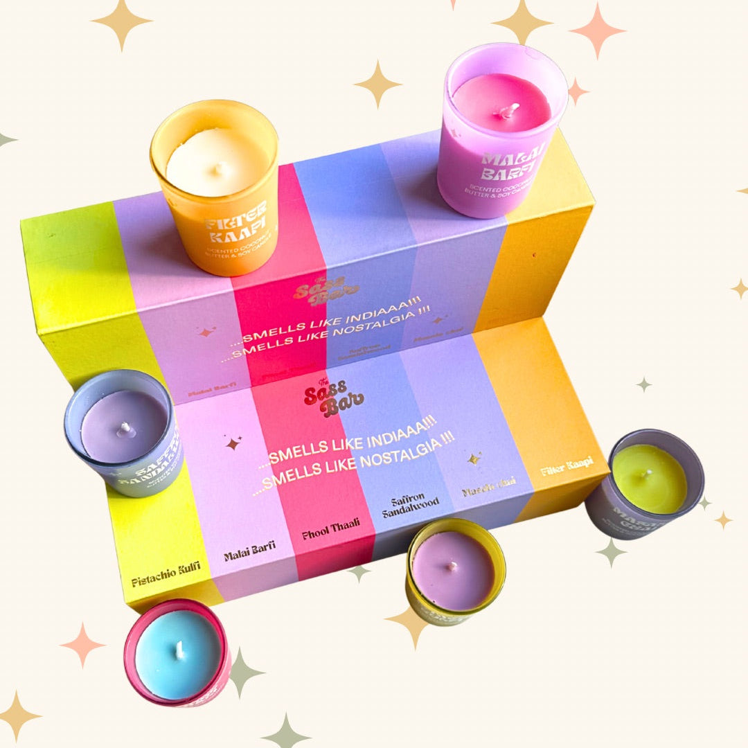 Smells Like India Candle Box (Box of 3)