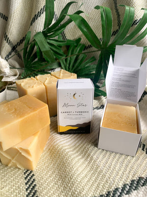ANTIOXIDANT : Carrot + Turmeric Soap Bar - THE SASS BAR