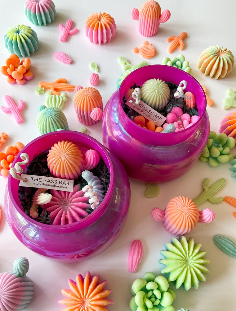 Cactus Bloom Candle - THE SASS BAR