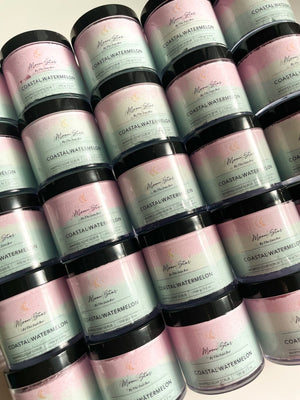 Coastal Watermelon Whipped Soap Scrub - THE SASS BAR