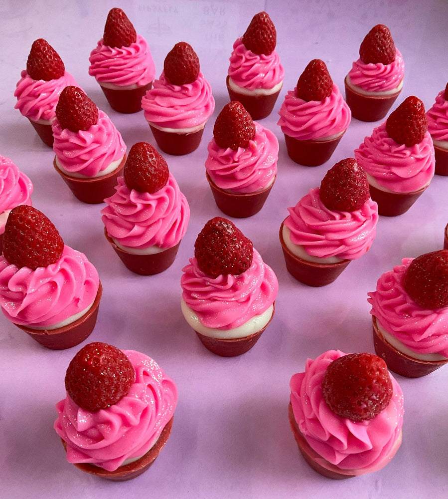 Fraises Mini-Cupcake Soap - THE SASS BAR