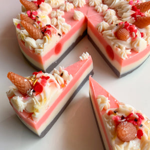 Neapolitan Icecream Cone Cake Soap