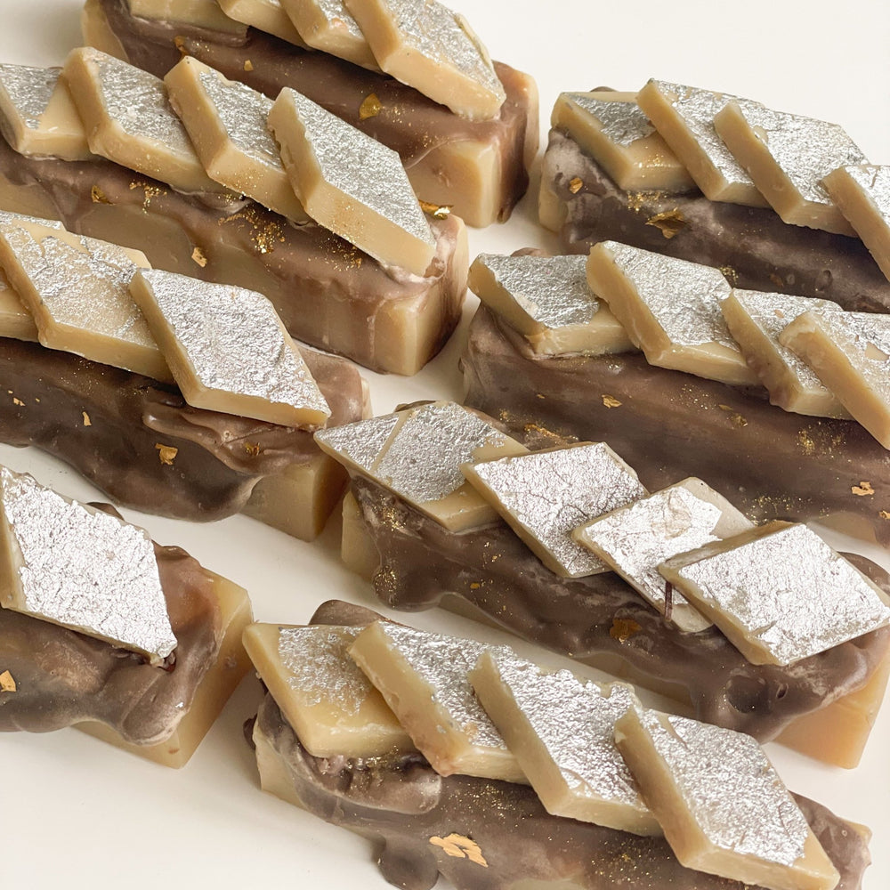 Kaju Katli Chocolate Barfi Soap - THE SASS BAR