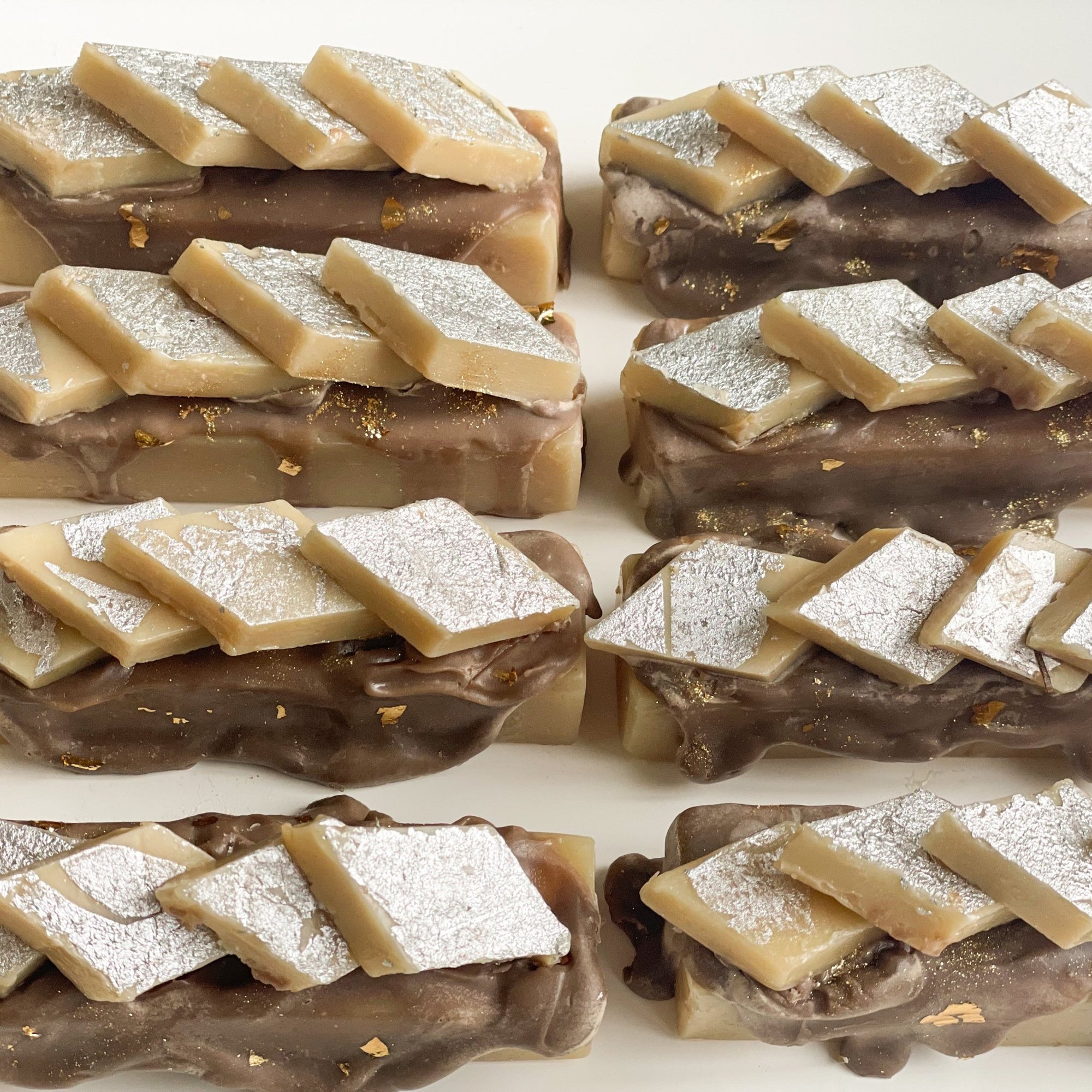 Kaju Katli Chocolate Barfi Soap - THE SASS BAR