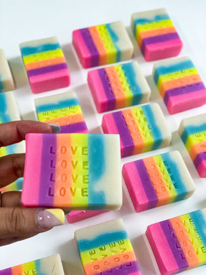 Love Rainbow Soap - THE SASS BAR