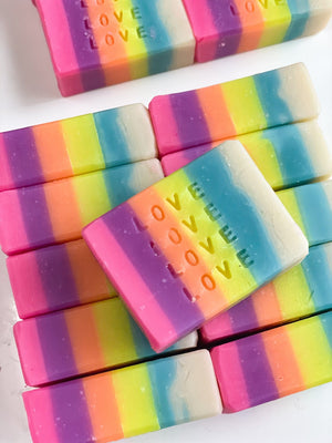 Love Rainbow Soap - THE SASS BAR