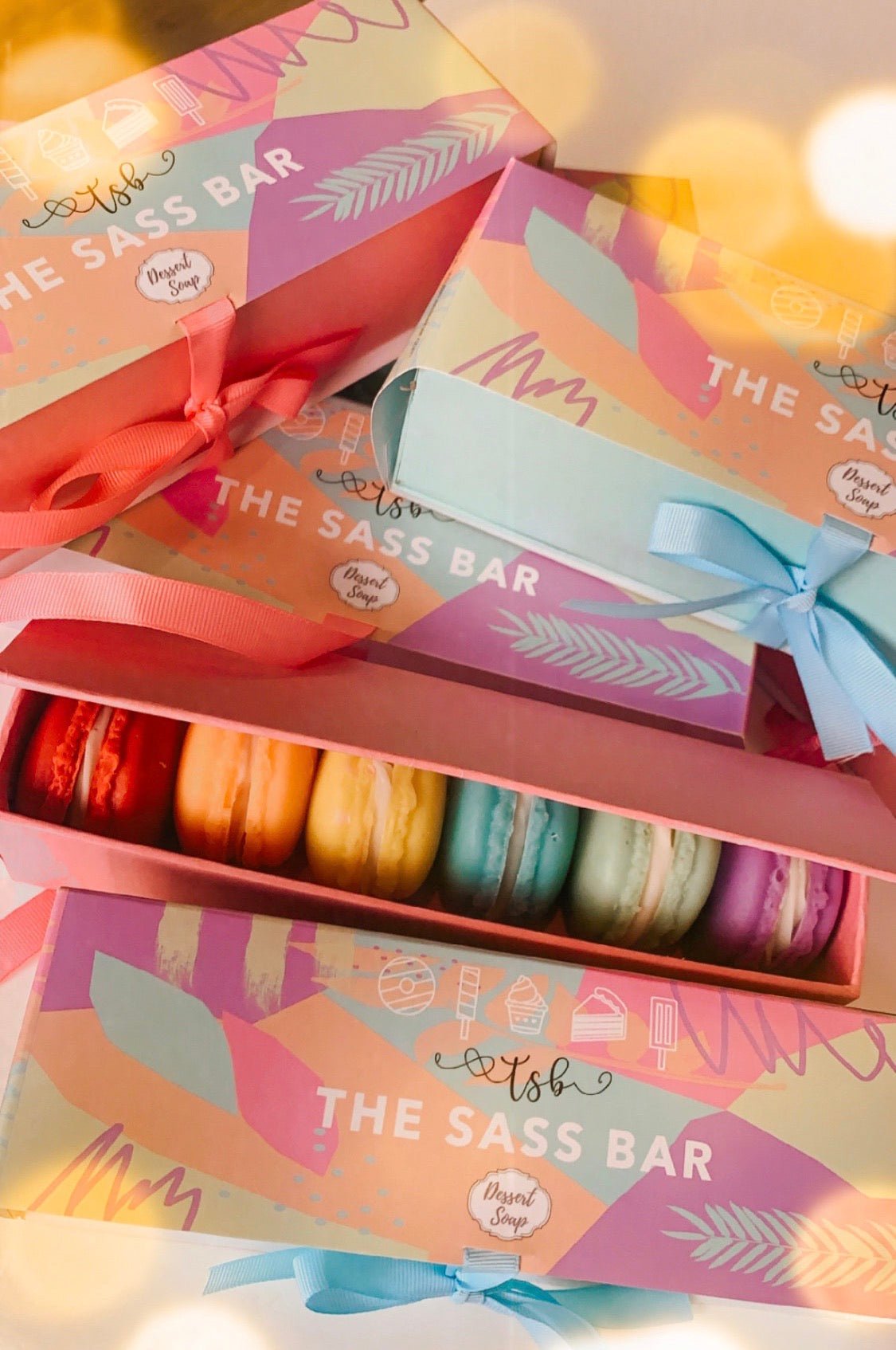 Macaron Soap Box (Set of 6) - THE SASS BAR