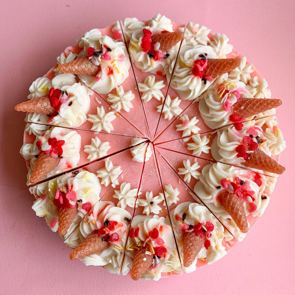 Neapolitan Icecream Cone Cake Soap - THE SASS BAR