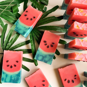 Ombré Watermelon Loaf Soap - THE SASS BAR