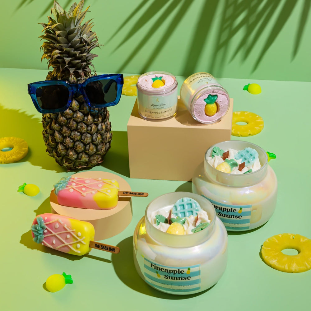 Pineapple Sunrise Bundle (Set of 3) - THE SASS BAR