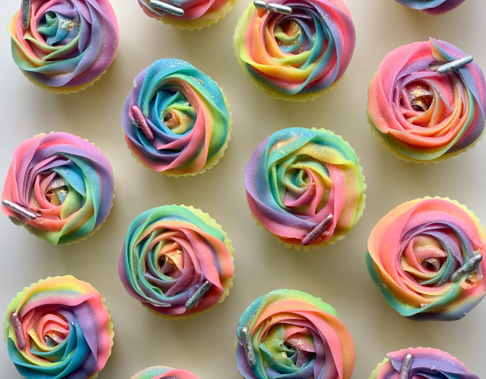 Rainbow Rose Cupcake Soap - THE SASS BAR