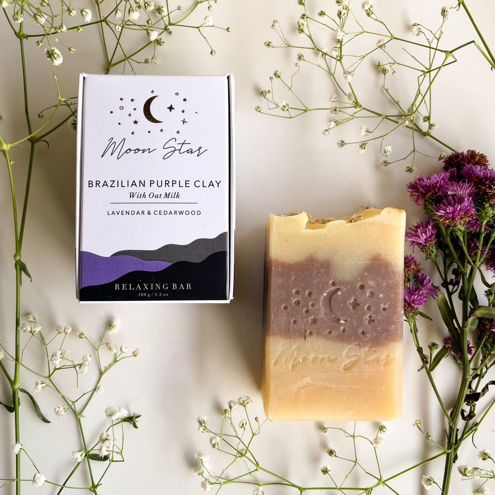 RELAX : Brazilian Purple Clay + Oat Milk - THE SASS BAR