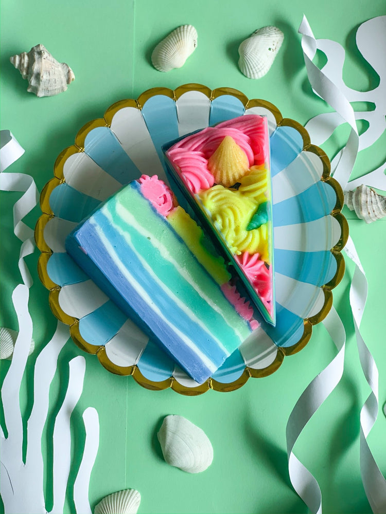 Seascape Cake Slice Soap - THE SASS BAR