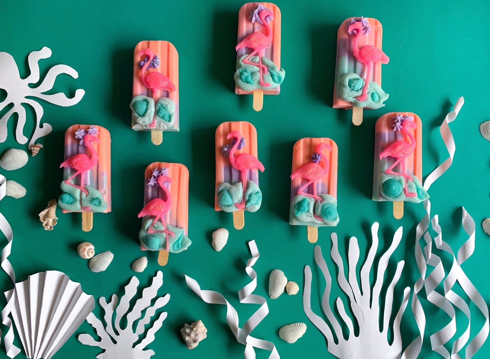 Seascape Flamingo Popsicle Soap - THE SASS BAR