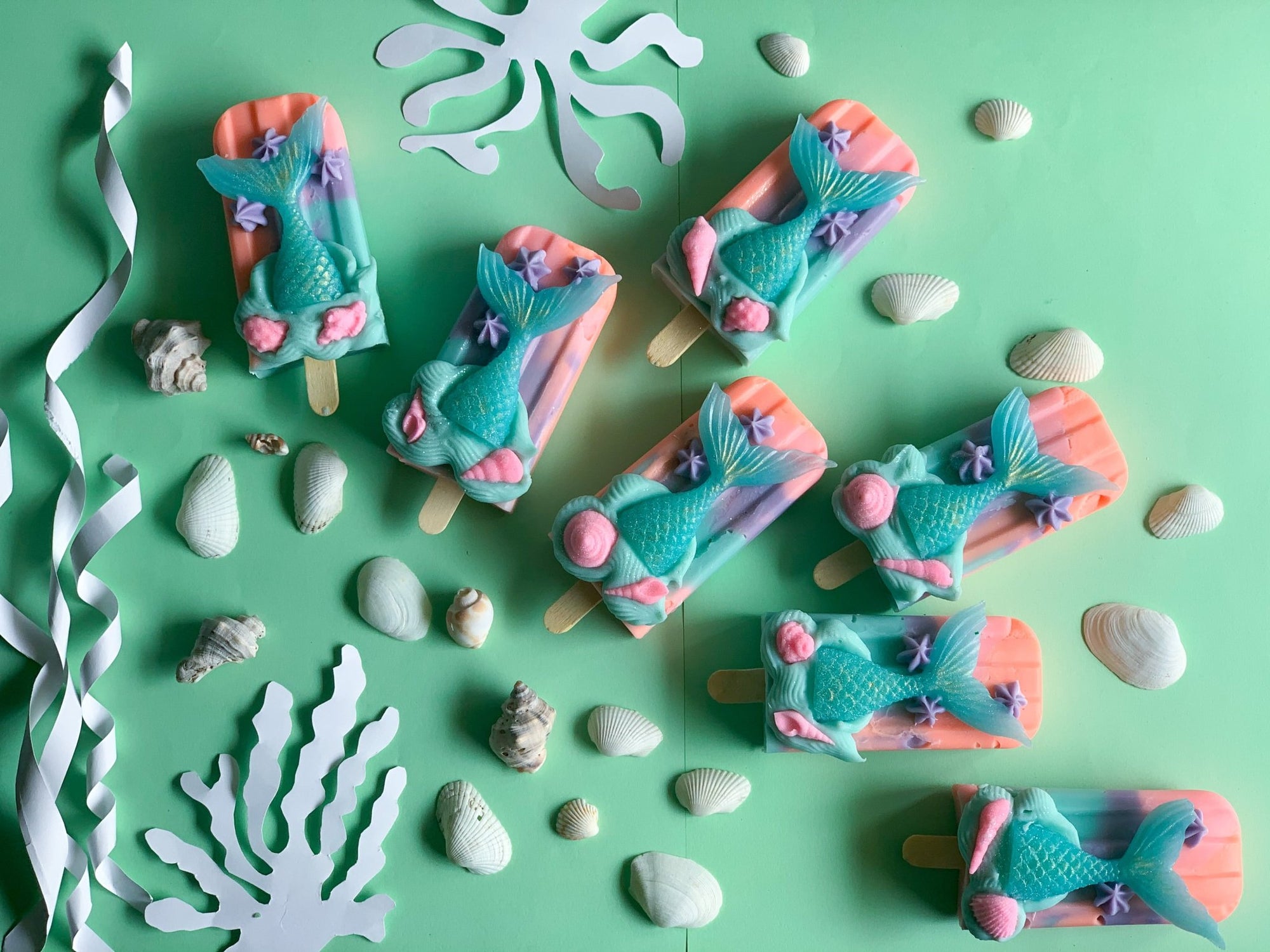 Seascape Mermaid Popsicle Soap - THE SASS BAR